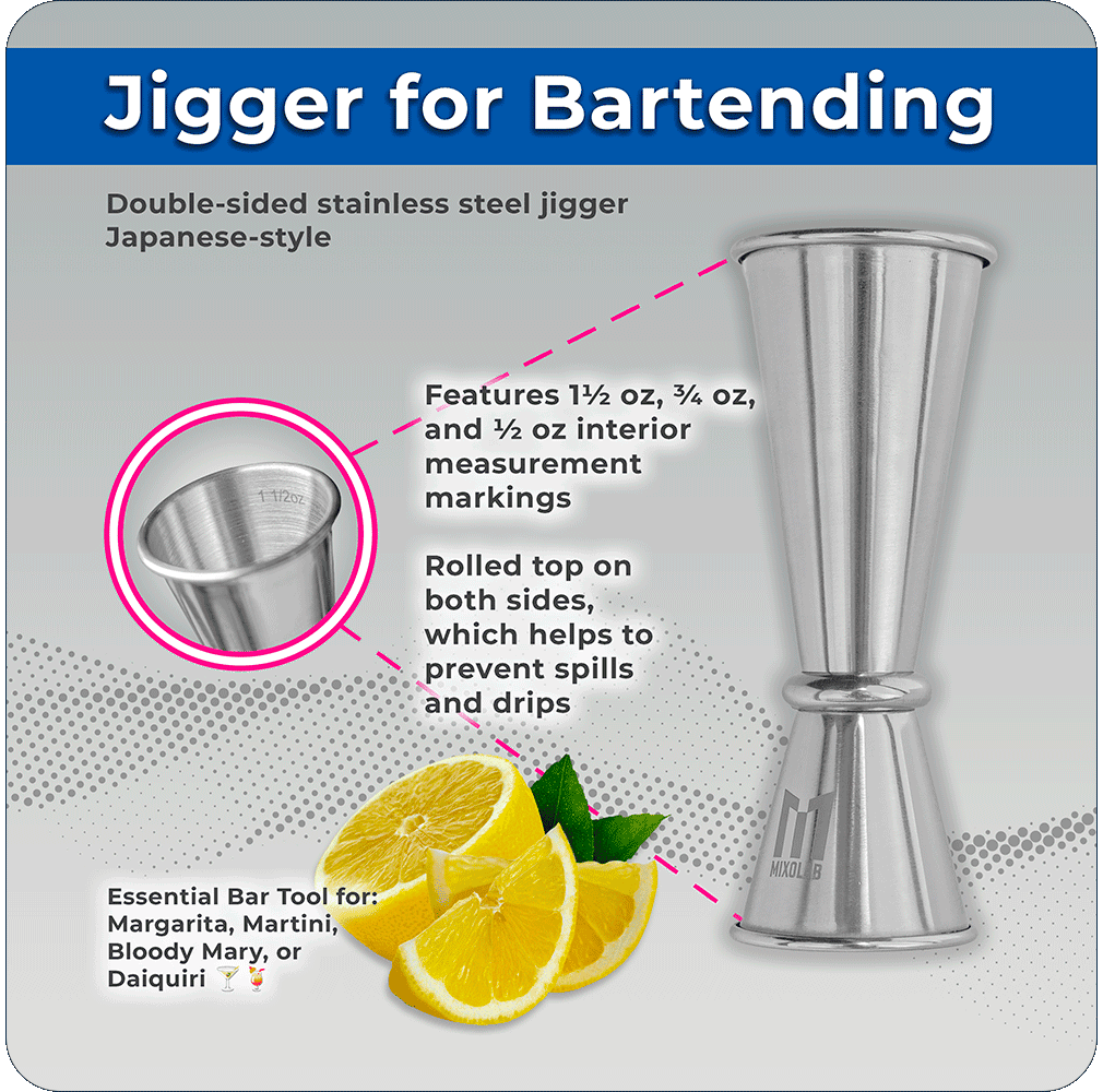 jigger with measurements