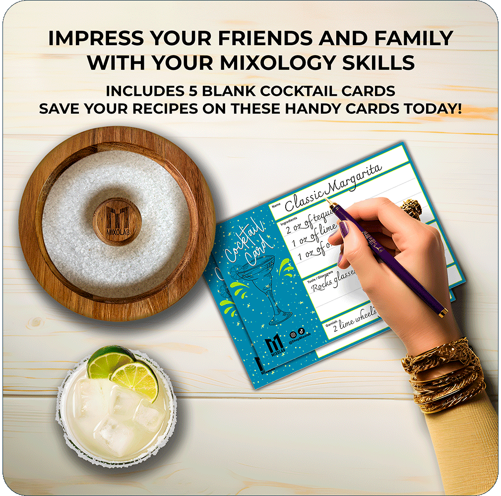 cocktail recipe cards collection