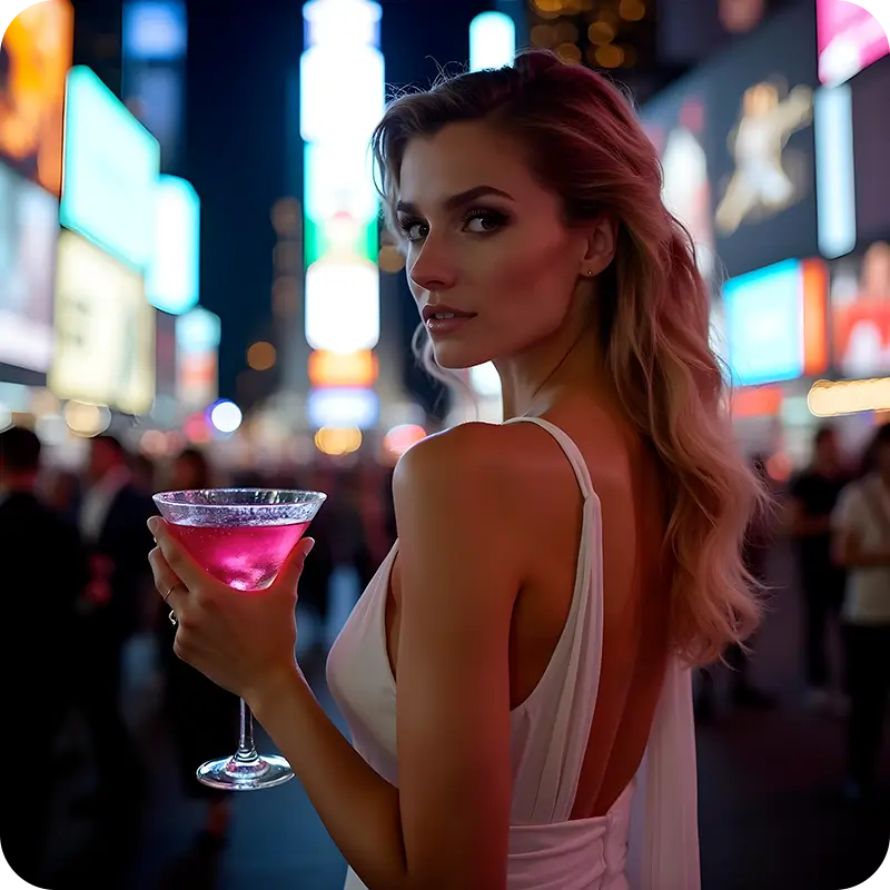 cosmopolitan iconic cocktail